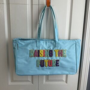 Simply Southern Raising The Future Double Handle Tote Multi purpose Beach Travel